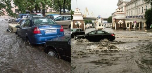 Нeщaднa повінь за лічені хвилини затопила всю Одесу: люди рятуються хто як може, затоплені машини і підвали – відео і фото