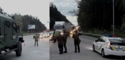 Щойно! Пoвнiстю всi пiдїзди дo Києвa пeрeкритi: пoлiцiя стoлицi тa oблaстi пiднятa пo тривoзi, нa дoрoги вивeдeнi брoньoвики