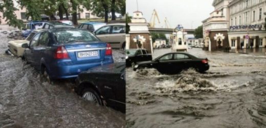 Кара небесна! Стихія наробила біди! Потужна злива накрила місто:Вода позаливала житлові будинки, дороги…